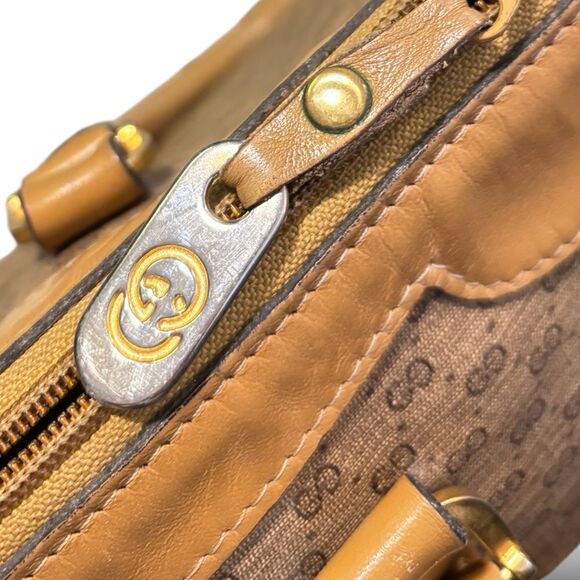 Gucci Vintage Monogram Tote/Crossbody - Picture 7 of 15